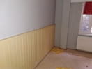 makuuhuone seinä maalauksen jälkeen